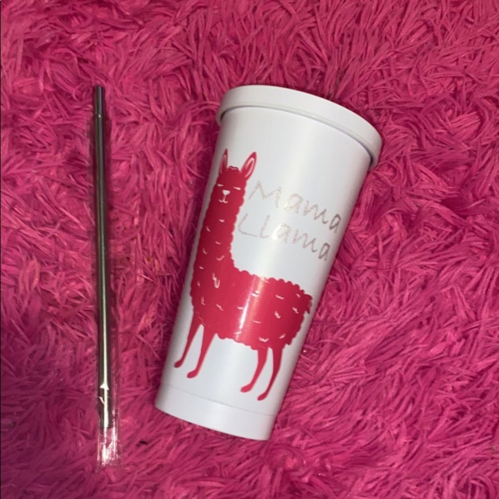 Mama llama stainless steel tumbler